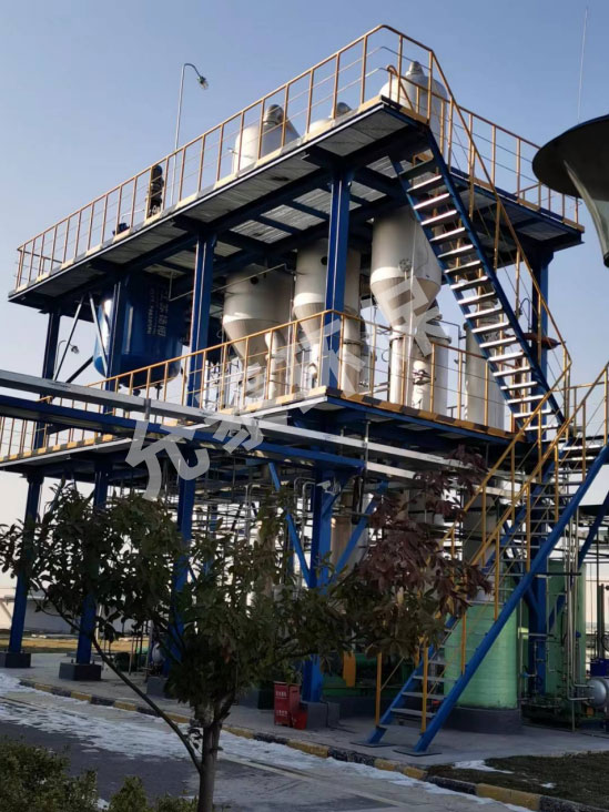 120t/D氯化钠、硫酸钠高盐废水  三效强制循环蒸发器成套系统