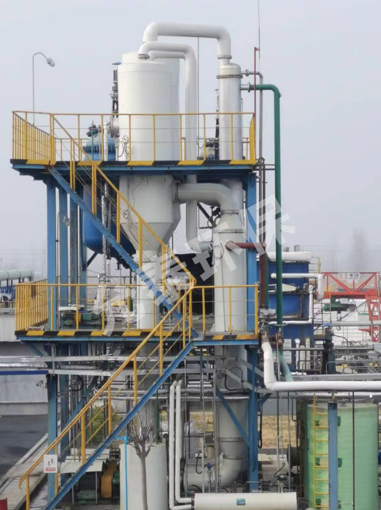 100t/D 垃圾渗滤液 三效强制循环蒸发器成套系统